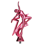 Taniec Figurka Statuetka plastikowa - tancerka