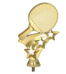 Tenis stołowy Figurka Statuetka plastikowa - rakieta