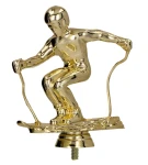 Narciarstwo Figurka Statuetka plastikowa sporty zimowe - narty zjazd 