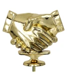 Ogólna Figurka Statuetka plastikowa złota - ręce