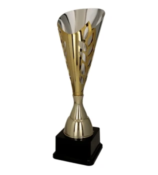 Puchar dla dzieci trofeum - nagroda w kolorze srebrno-złotym