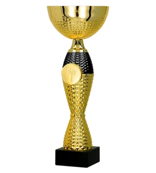 Puchar dla dzieci trofeum - nagroda w kolorze złoto-czarnym
