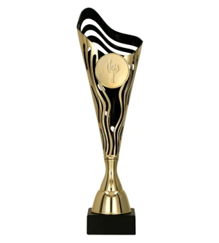 Puchar dla dzieci trofeum - nagroda w kolorze złoto-czarnym