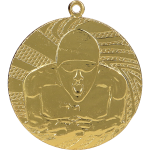 Medal pływanie stalowy 40mm