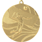 Medal siatkówka stalowy 50mm