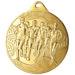 Medal biegi stalowy 50mm