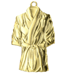 Medal judo kimono stalowy 65x45mm
