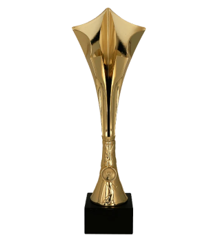 Puchar dla dzieci trofeum - nagroda w kolorze złotym
