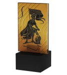 Statuetka pożarnictwo św. Florian Mini-Line Amber