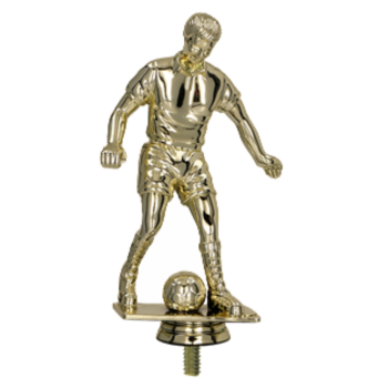  Piłka nożna Figurka Statuetka plastikowa złota