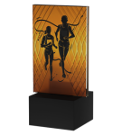 Statuetka biegi Mini-Line Amber