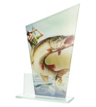 Statuetka Szklana Wędkarstwo