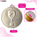 Medale sportowe 45 mm 1-2-3 miejsce dla dzieci – personalizacja na zawody i turnieje
