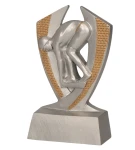 Pływanie Figurka Statuetka  odlewana