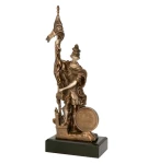 Strażactwo Statuetka odlewana - Florian