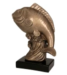 Wędkarstwo Statuetka odlewana - ryba