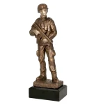 Statuetka Żołnierza Personalizowany Prezent na Przysięgę Wojskową