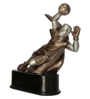 Piłka nożna Statuetka odlewana - bramkarz