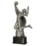 Siatkówka Statuetka odlewana - siatkarz