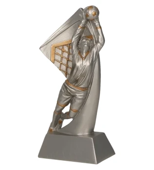 Piłka nożna Figurka Statuetka odlewana - bramkarz