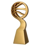 Koszykówka Statuetka odlewana - piłka