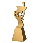 Wędkarstwo Statuetka odlewana - ryba