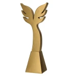 Ogólna Statuetka odlewana - Złota linia Wings gold