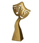 Teatr Statuetka odlewana - Złota linia maski