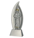 Strażactwo Statuetka odlewana - strażak