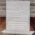 Pamiątka Chrztu Świętego Prezent Na Chrzest Dla Dziecka Statuetka Grawer PDO1