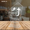 Prezent na Chrzest Dziecka Pamiątka Chrztu Świętego Statuetka z Grawerem C4