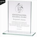 Prezent na Rocznice Ślubu dla rodziców - Grawer na Statuetce j1