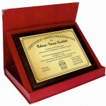 Prezent na Rocznice ślubu rodziców - Dyplom w etui