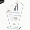 Statuetka na Rocznice Ślubu 1-99 Grawer Personalizowany Unikatowy Upominek J5