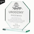 Prezent na Urodziny Spersonalizowany Upominek Statuetka z Grawerem  U2