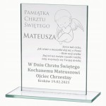 Pamiątka Chrztu Świętego Prezent Na Chrzest Dla Dziecka Statuetka Grawer