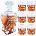 Prezent na Rocznice Ślubu Grawerowana Karafka do Whisky 3
