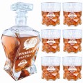 Prezent dla Taty z Grawerem - Karafka do Whisky ze Szklankami 5