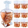 Prezent Upominek dla Emeryta Karafka do Whisky z Personalizowanym Grawerem 4