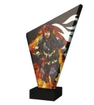 Straż pożarna statuetka szklana - TG1-A/FIR/BK