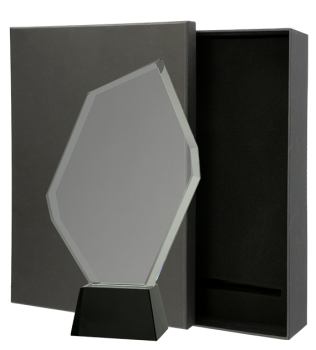 Trofeum szklane z Etui