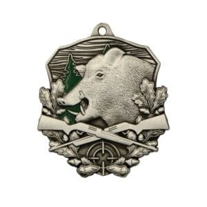 Medal - myślistwo - dzik - miejsce na tabliczkę 50mmx50mm