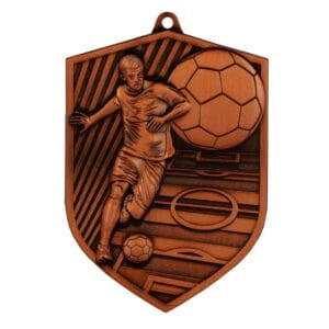 Medal brązowy- piłka nożna - medal stalowy
