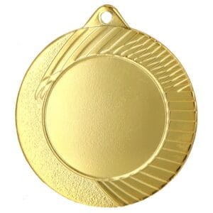 Medal złoty ogólny z miejscem na emblemat 33 mm stalowy
