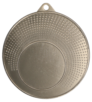 Medal srebrny ogólny z miejscem na emblemat 25 mm  stalowy