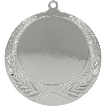 Medal metalowy z grawerowaniem na laminacie