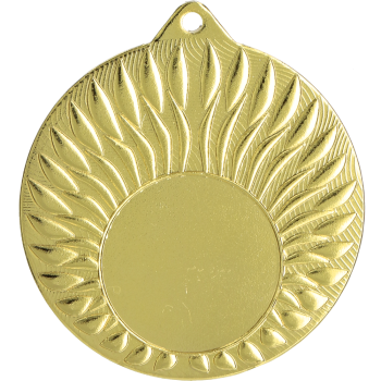 Medal złoty ogólny z miejscem na emblemat 25 mm - stalowy