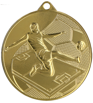 Medal złoty piłka nożna