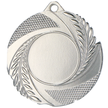 Medal srebrny ogólny z miejscem na emblemat 25 mm - medal stalowy