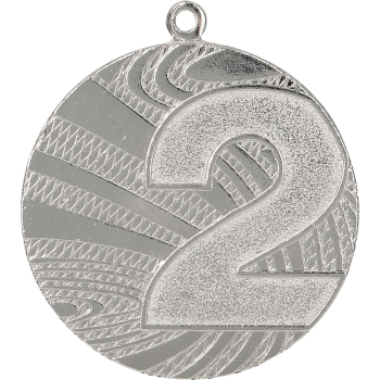 Medal stalowy srebrny drugie miejsce